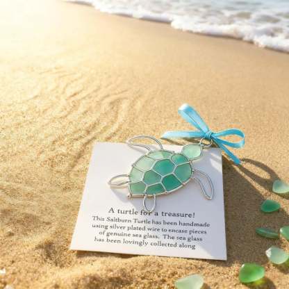 Sea Glass Turtle Gift✨💙