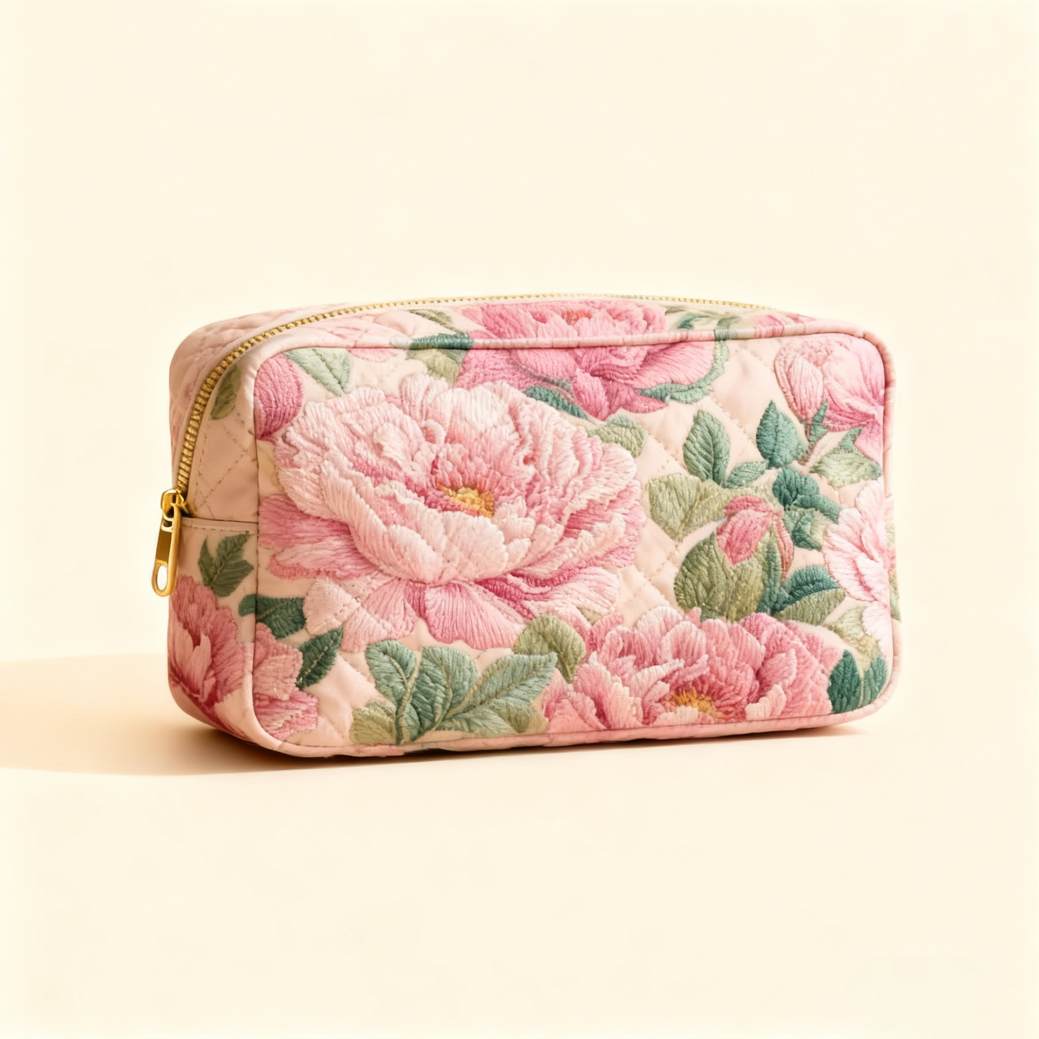 Pink Peony Storage Bag