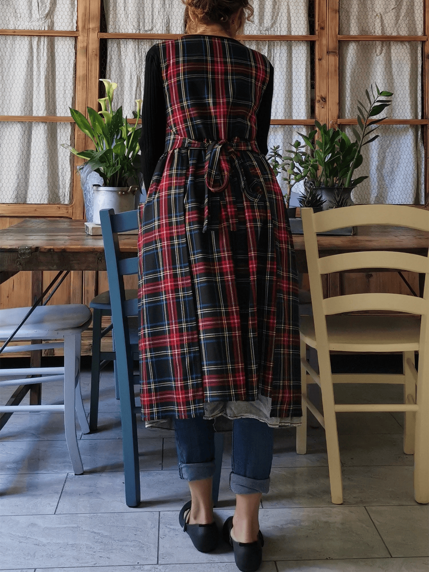 Scottish Plaid Apron