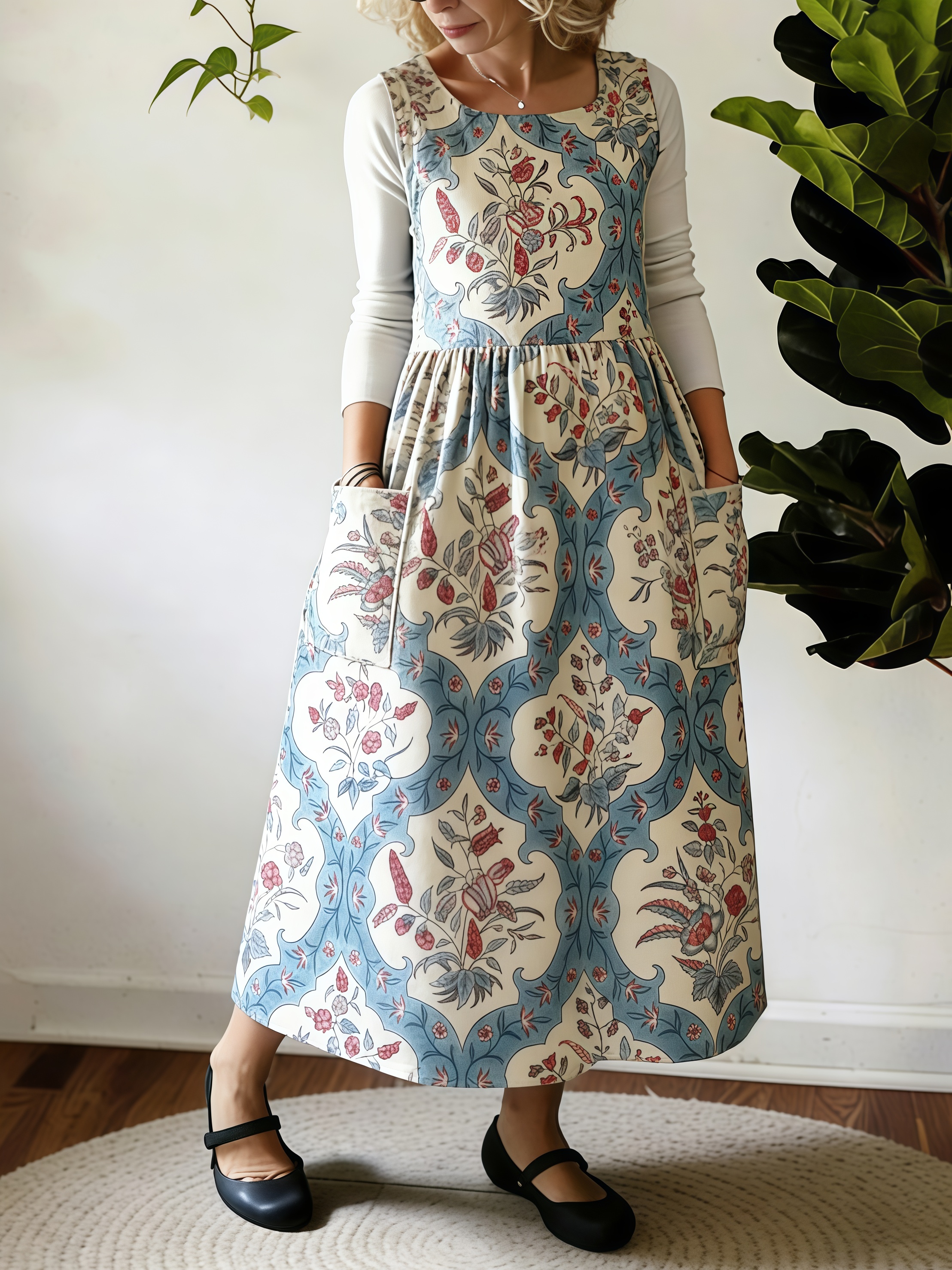 European Charm Vintage Design Apron