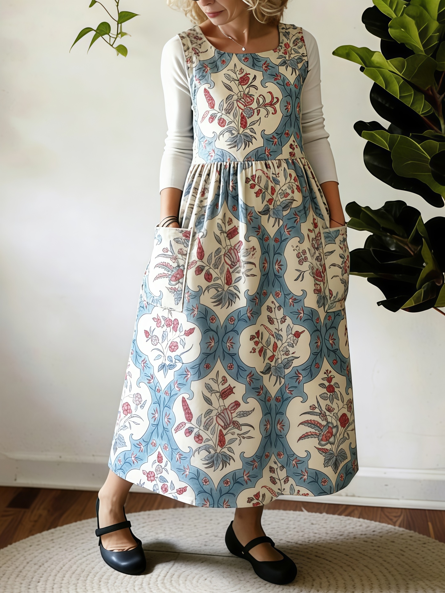 European Charm Vintage Design Apron