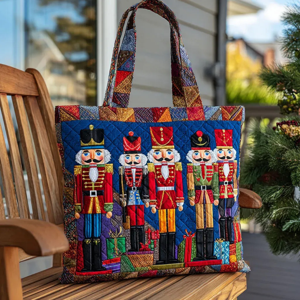 Christmas Guards Quilted Tote Bag NCU0PTT1695