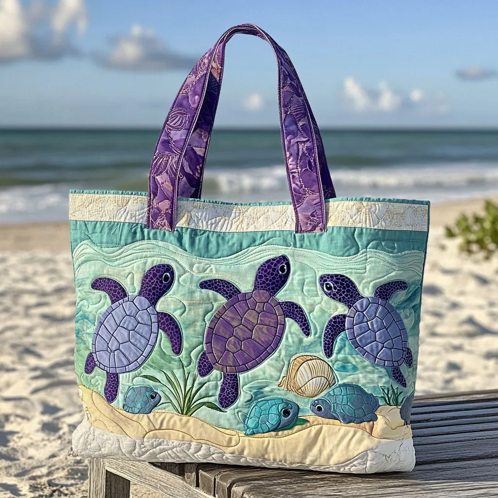 Saltwater Soul Quilted Tote Bag NCU0PT8319
