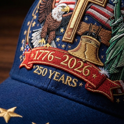 Celebrating America 250th Anniversary Baseball Cap (1776–2026)