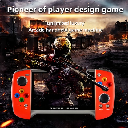 X19Plus｜5.1-inch two-color handheld game console birthday/Christmas gift mp3/mp4