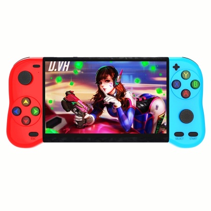 X19MAX｜5.1 inch handle appearance double player handheld video game console