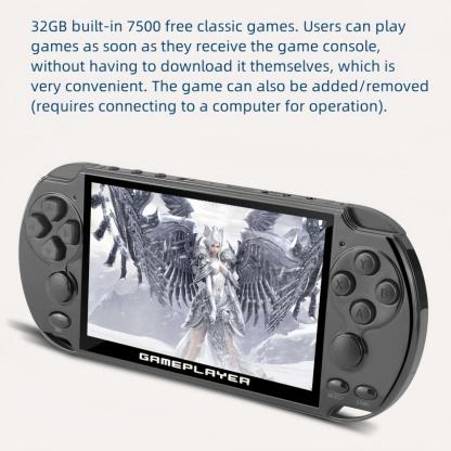 5.1 inch 128Bit retro handheld video game console