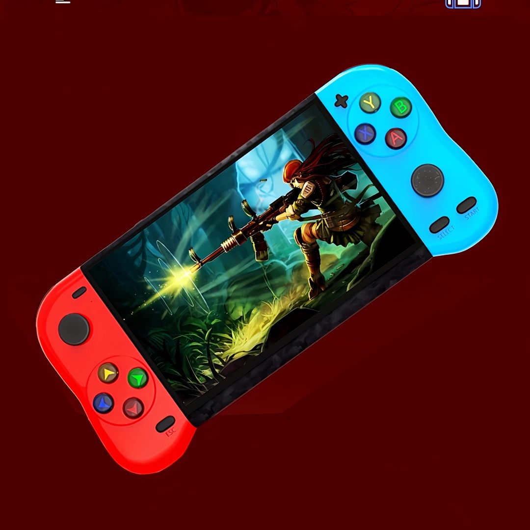 X19MAX｜5.1 inch handle appearance double player handheld video game console