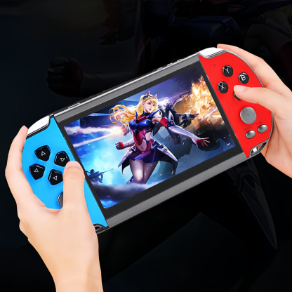 X7Plus｜5.1 Inch casual handheld game console mp3/mp4