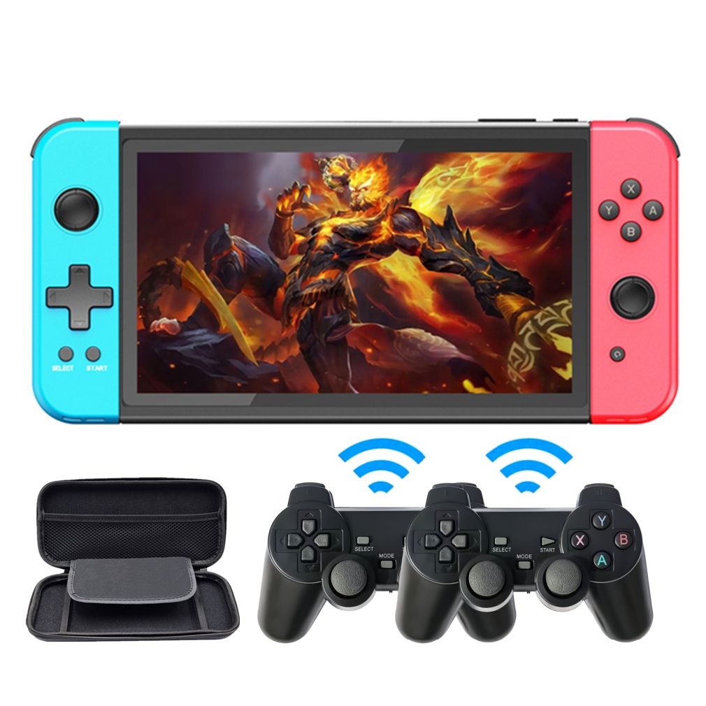X70｜7-inch Quad-core Double Player video game console Birthday/holiday/Christmas gift