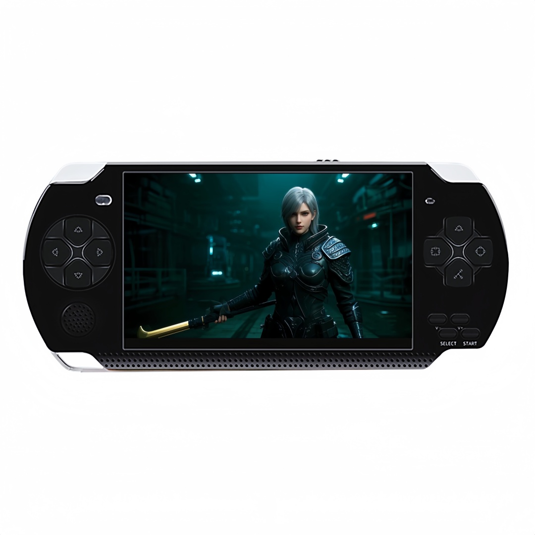 Video Game Console 4.3 inch 8GB Built-in 2000 Retrp Classic Games for Multiple Simulators Game can save multiple progress Video/Music/E-Book Portable Console Gift for Boyfriend/children