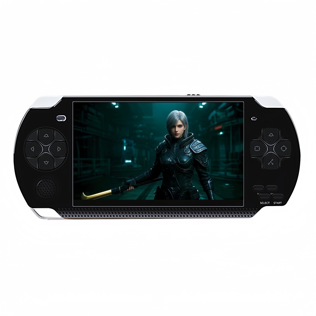 Video Game Console 4.3 inch 8GB Built-in 2000 Retrp Classic Games for Multiple Simulators Game can save multiple progress Video/Music/E-Book Portable Console Gift for Boyfriend/children