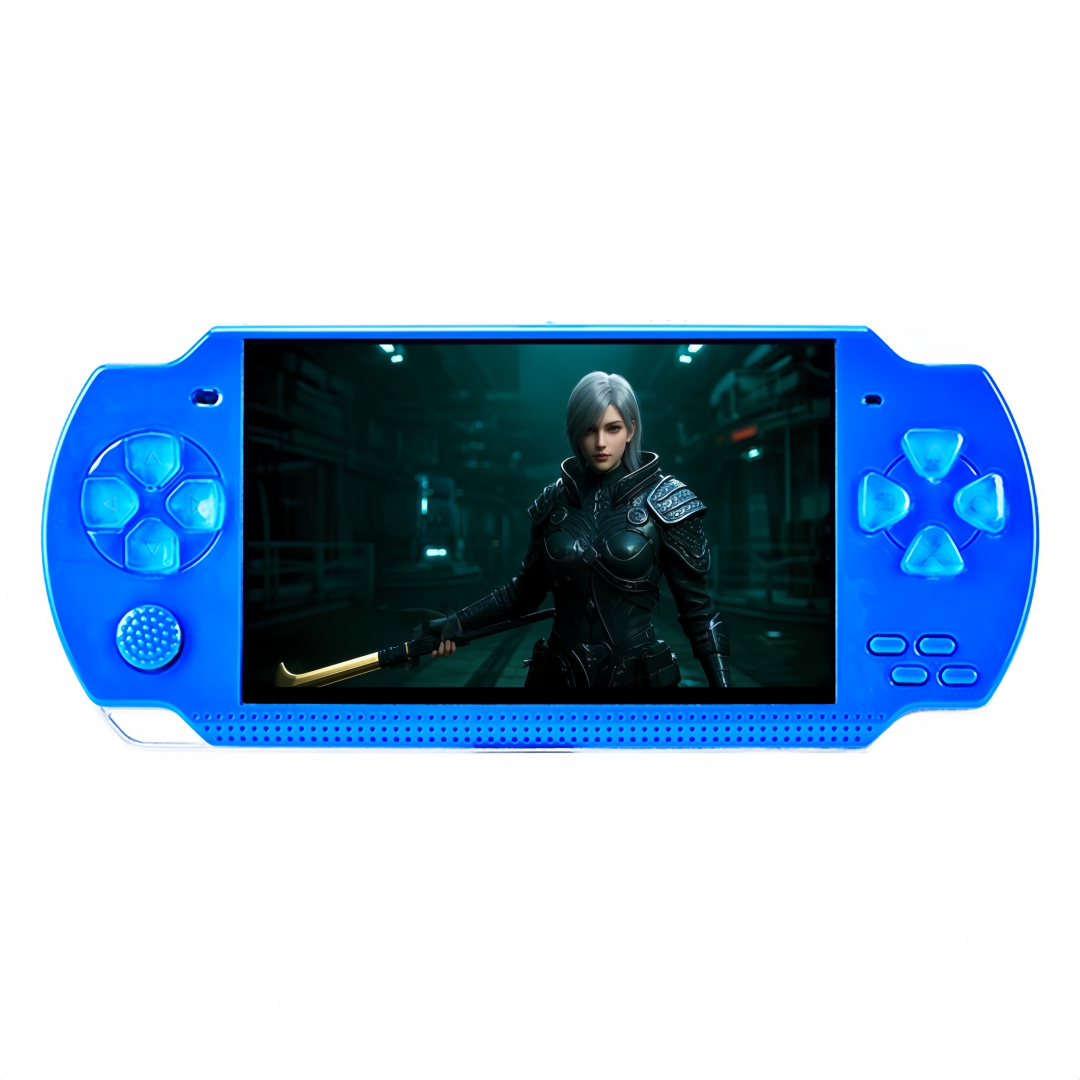 Video Game Console 4.3 inch 8GB Built-in 2000 Retrp Classic Games for Multiple Simulators Game can save multiple progress Video/Music/E-Book Portable Console Gift for Boyfriend/children