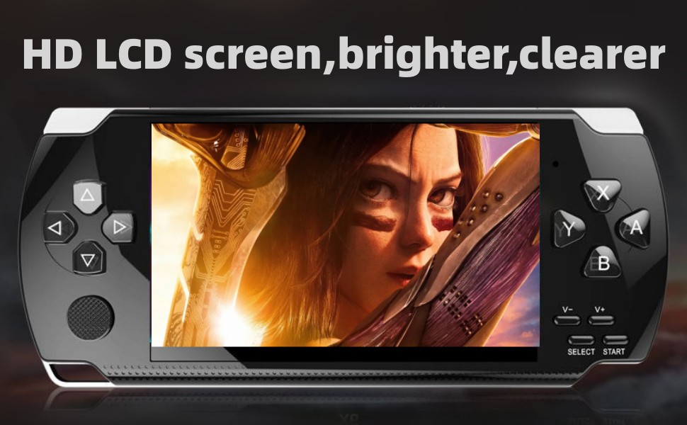 X6HD｜Retro Video Game Console Screen Built-in 2000 Games Multiple Emulators