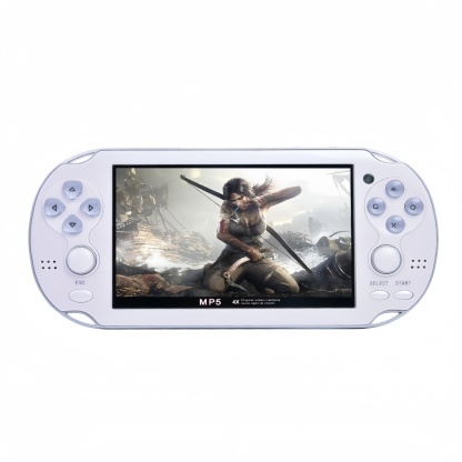 4.3 inch Retro Video Game Console Build 2200 Games for Multiple Emulators Dual Joystick Ergonomics Appearanc Support Instant Save/Load Portable Console Game Player MP3/4 Gifts