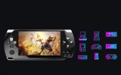 X6HD｜Retro Video Game Console Screen Built-in 2000 Games Multiple Emulators