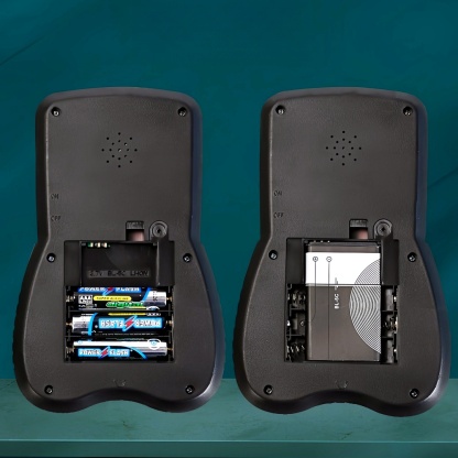 Blue backlit Block Game Console 3398 in 1 Retro Nostalgia Racing/Tank Battle/Snake Pocket Puzzle Game Console Handheld Portable Brick Educational Toy Console Gifts for Teenagers/Children