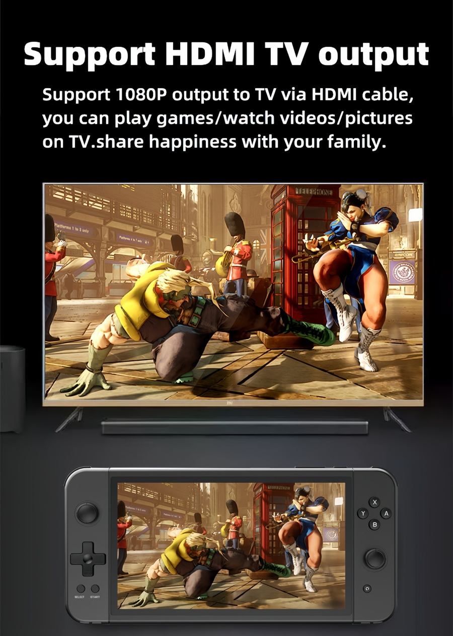 X70｜7-inch Quad-core Double Player video game console Birthday/holiday/Christmas gift