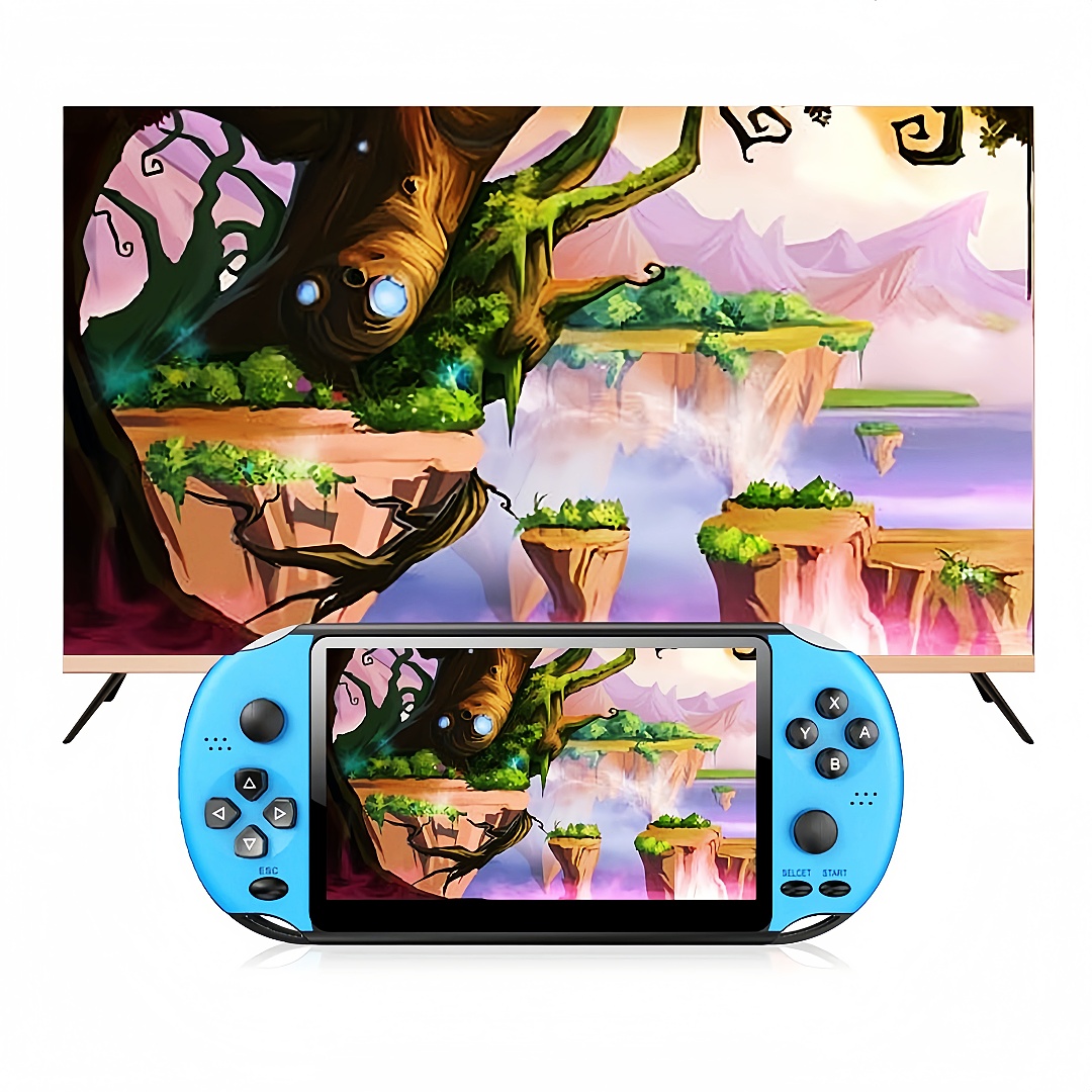 5.5 Inch Colorful Video game console  Multiple simulators Built in 9000 games can save/add/delete electronic game console Handheld gaming Retro portable game Device Toys Children/holiday gifts