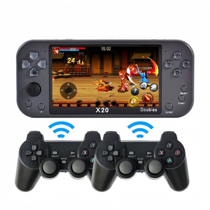 X20｜5.1-inch wireless double-player game console birthday/Christmas gift mp3/mp4