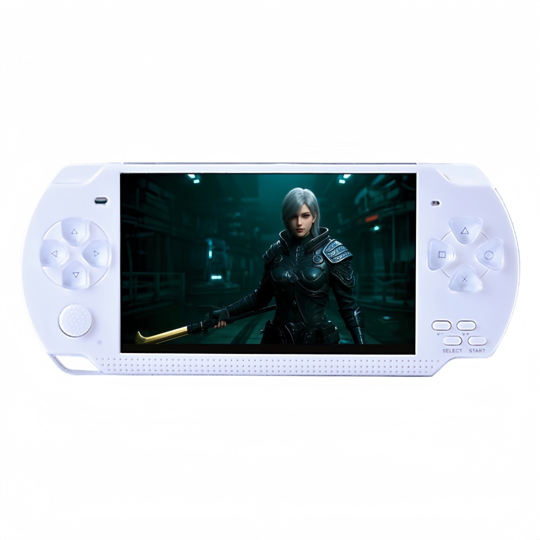 Video Game Console 4.3 inch 8GB Built-in 2000 Retrp Classic Games for Multiple Simulators Game can save multiple progress Video/Music/E-Book Portable Console Gift for Boyfriend/children