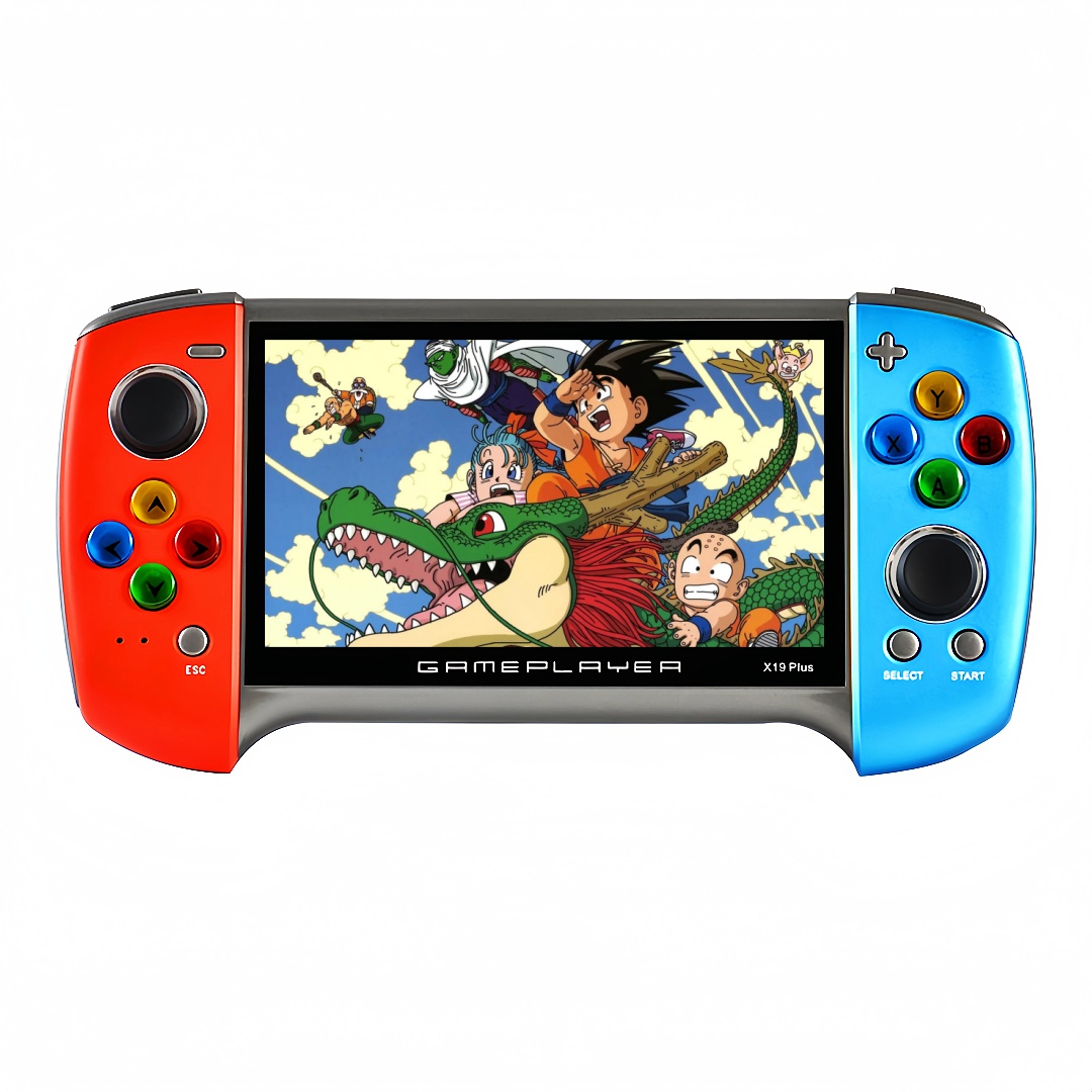 X19Plus｜5.1-inch two-color handheld game console birthday/Christmas gift mp3/mp4