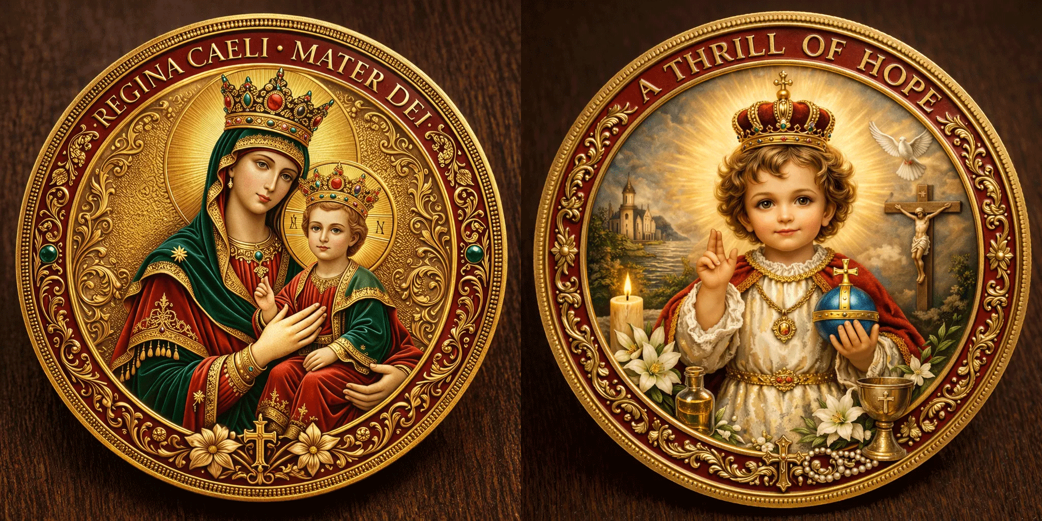 Sacred Mother & Child Commemorative Coin
