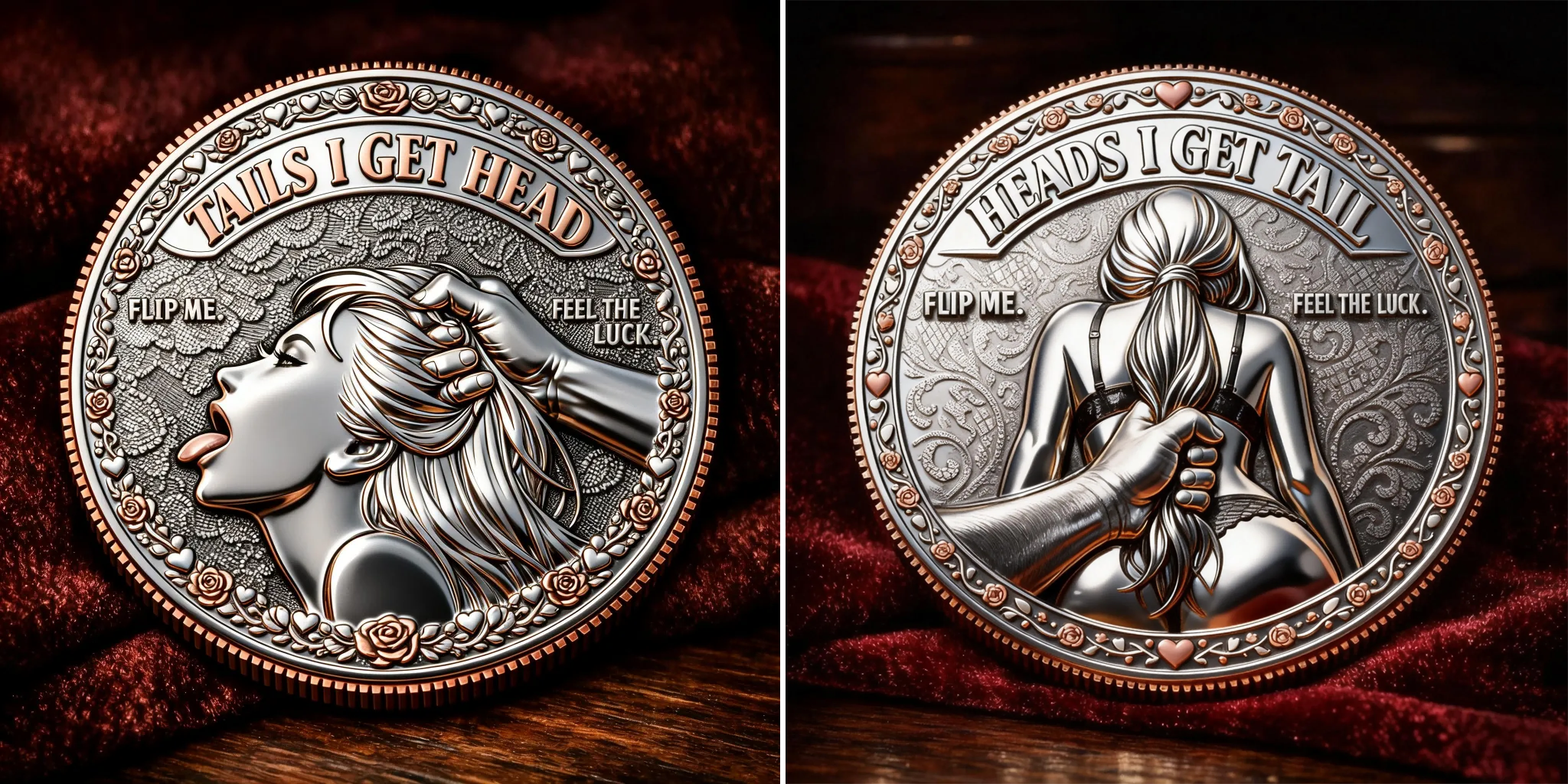 💋 Flip Your Fate – The Lucky Desire Coin