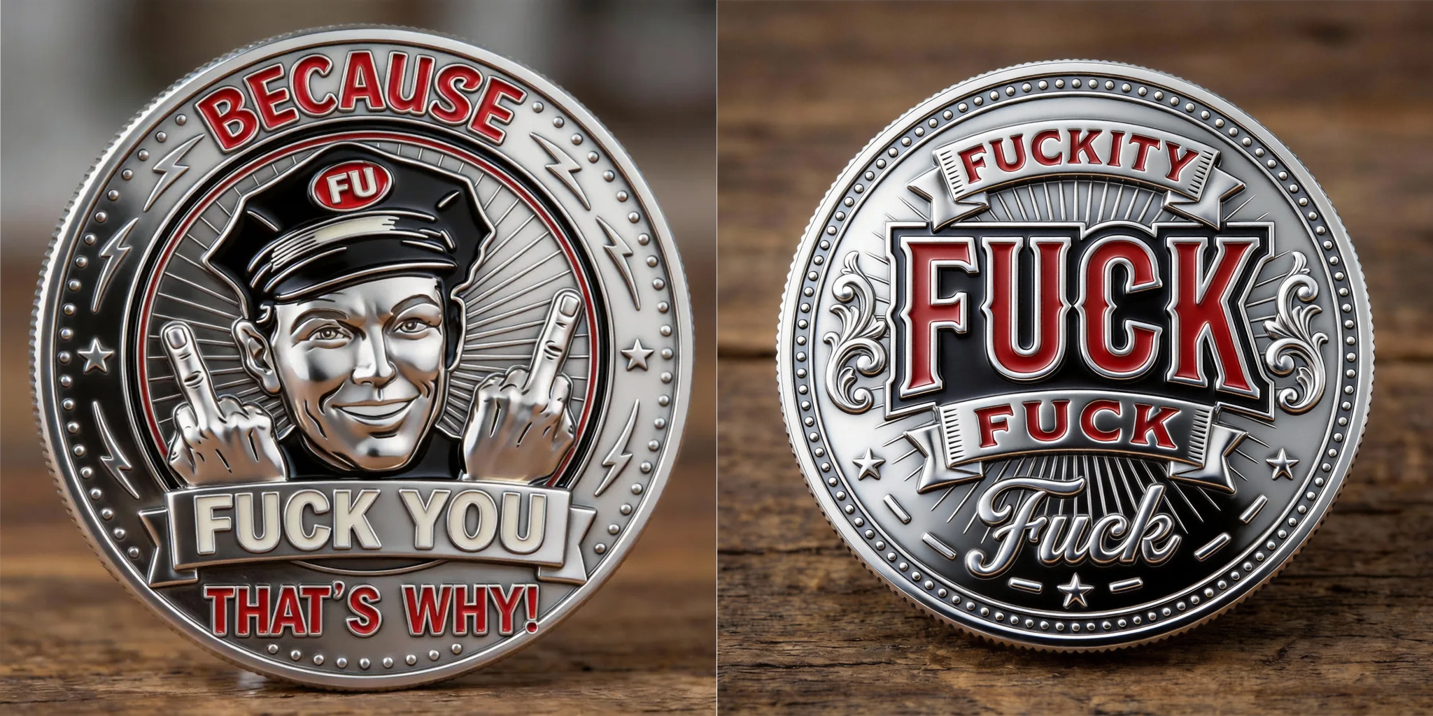 🔥 Because… That’s Why Commemorative Coin
