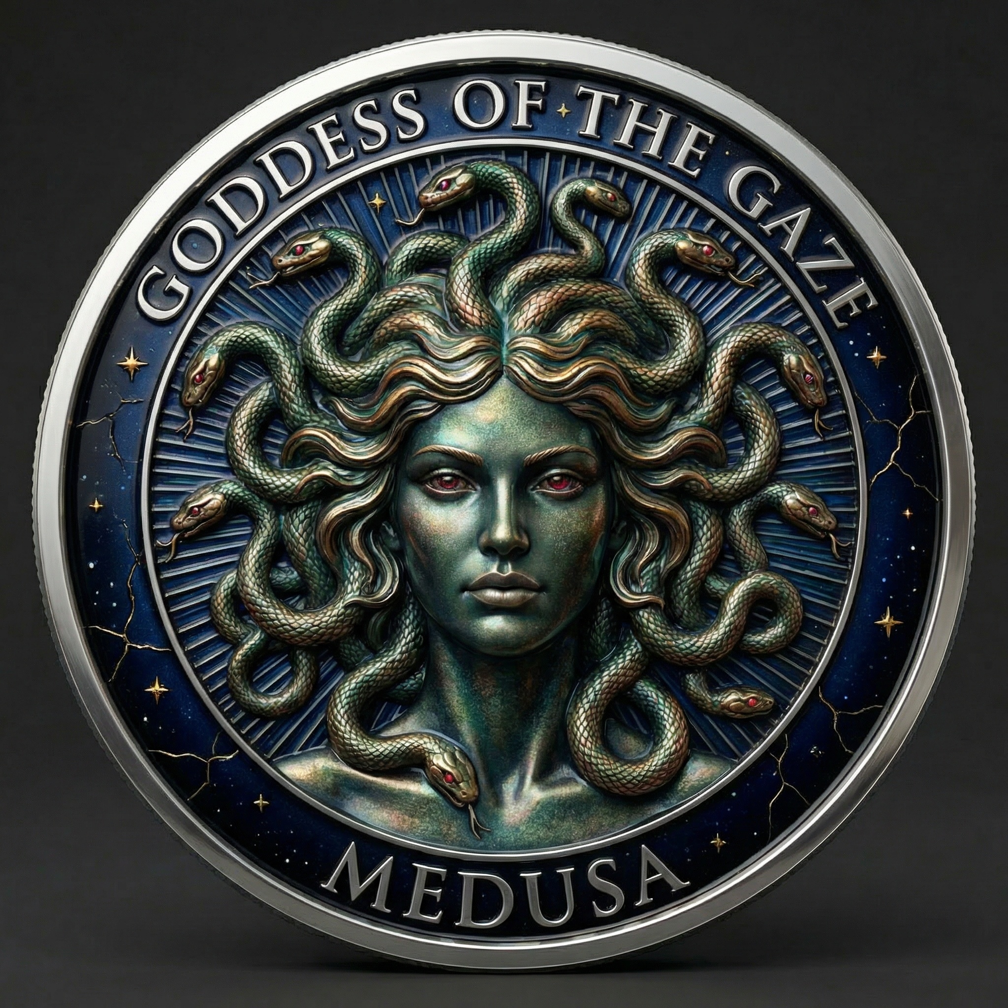🏆NEW YEAR 60% OFF - 🐍 Medusa – Goddess of the Gaze Commemorative Coin