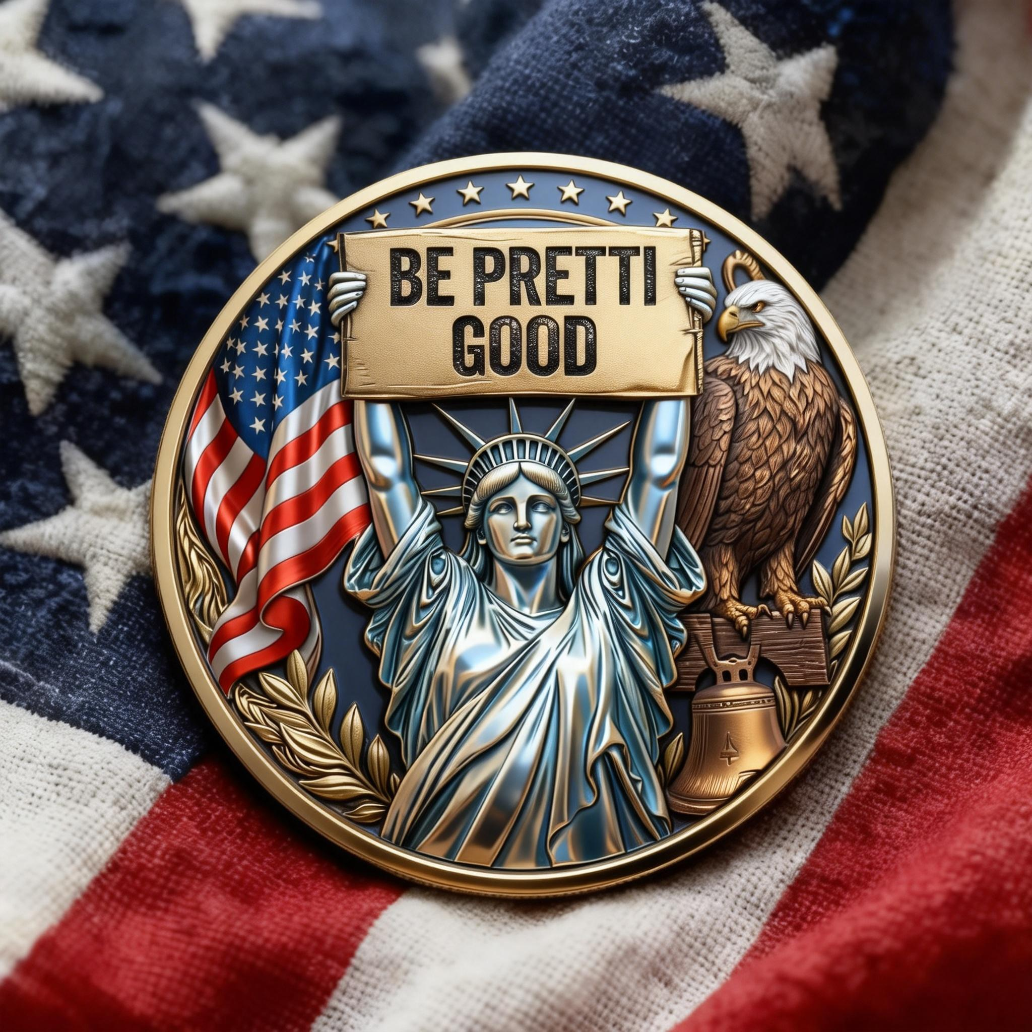 Be Pretty Good Commemorative Coin