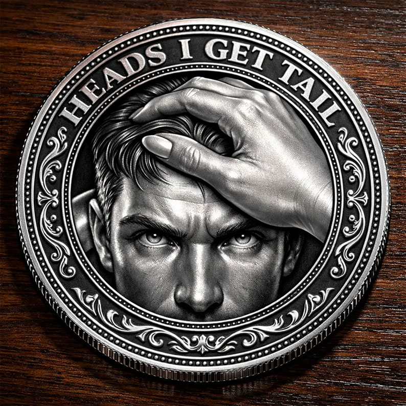 🌹Early Valentine Sale 60% OFF -❤️Heads I Get Tail / Tails I Get Head Commemorative Coin