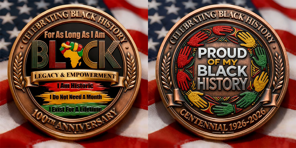 Celebrate Black History Commemorative Coin