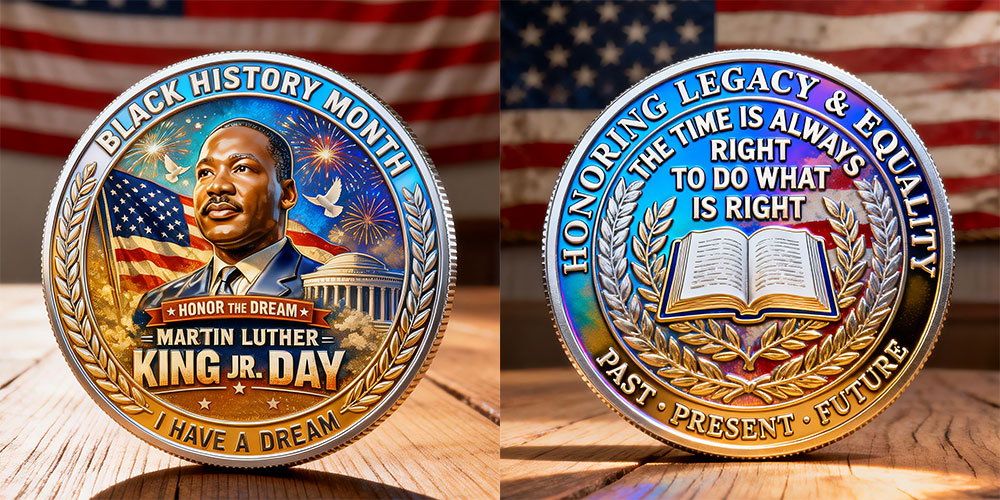 Black History Month “I Have a Dream” Commemorative Coin