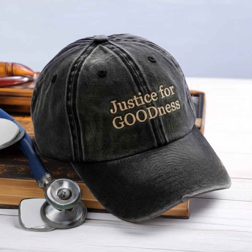 Justice for GOODness Dad Cap