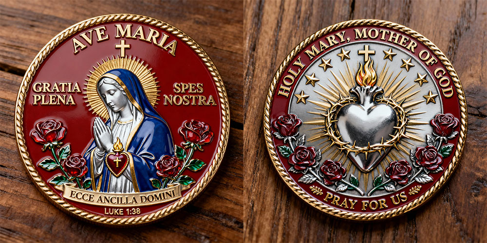 Ave Maria – Sacred Devotion Commemorative Coin