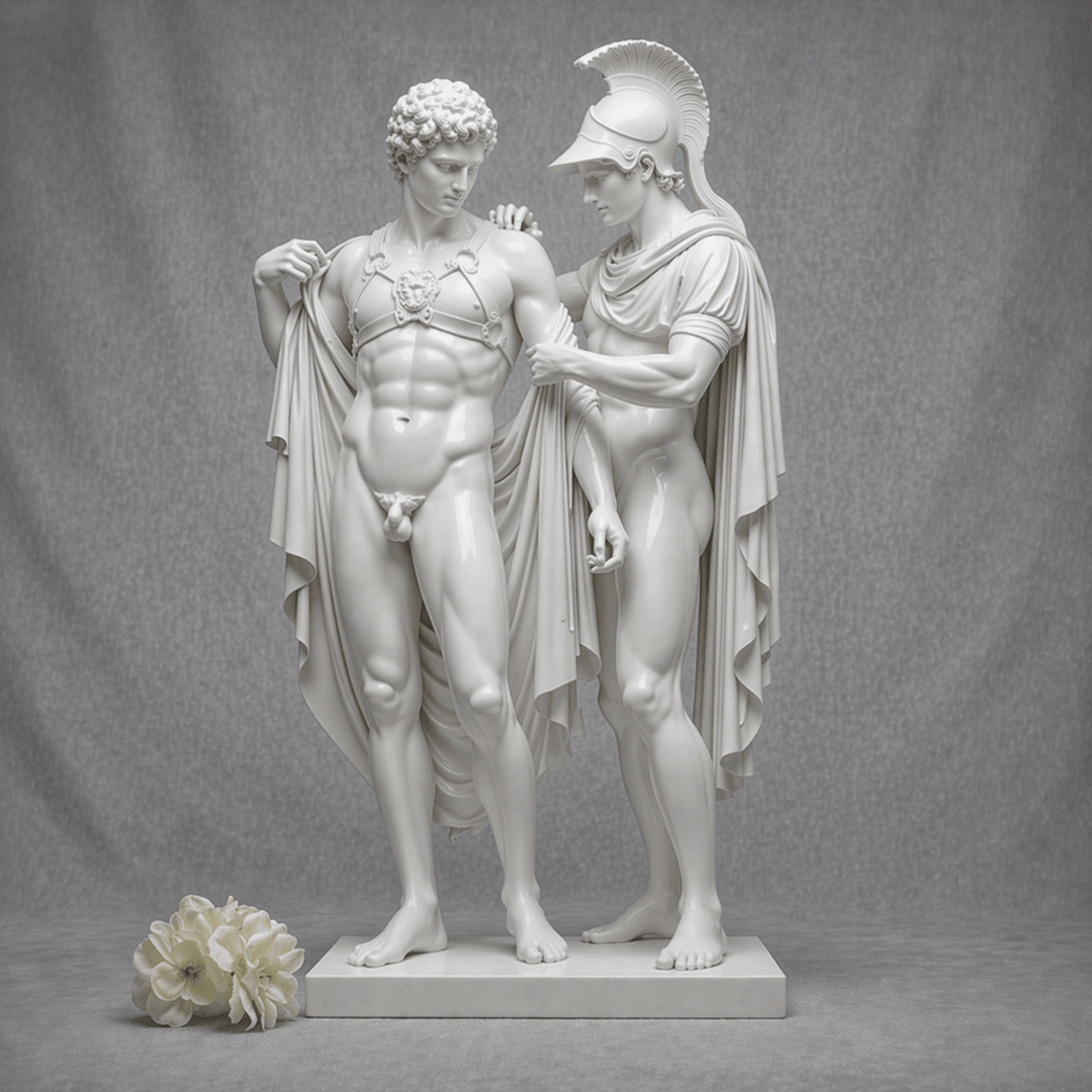 Achilles and Patroclus Statue