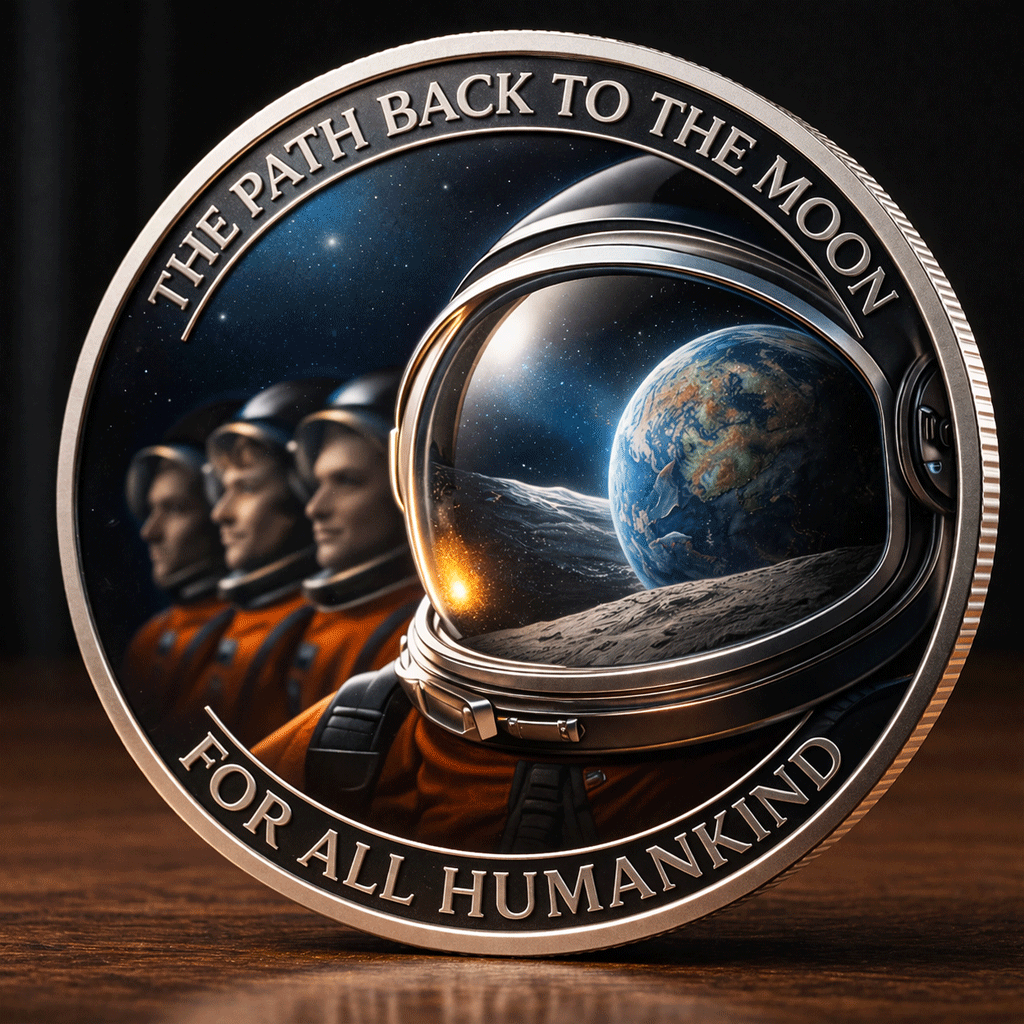 Artemis II Commemorative Coin