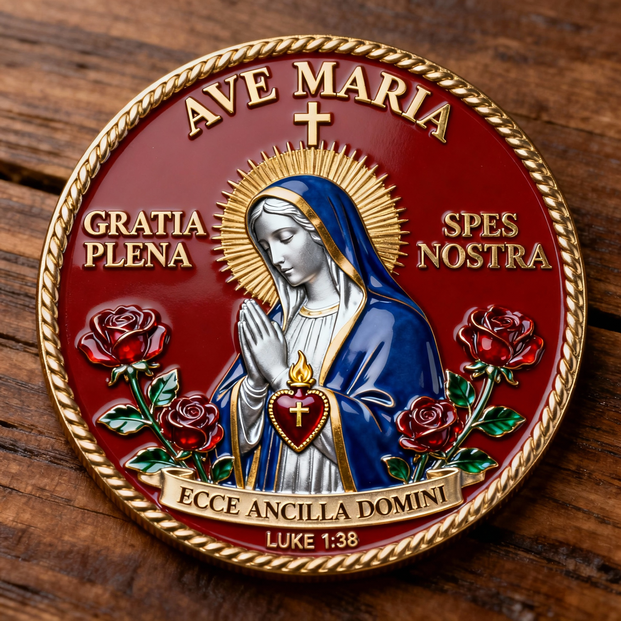 Ave Maria – Sacred Devotion Commemorative Coin