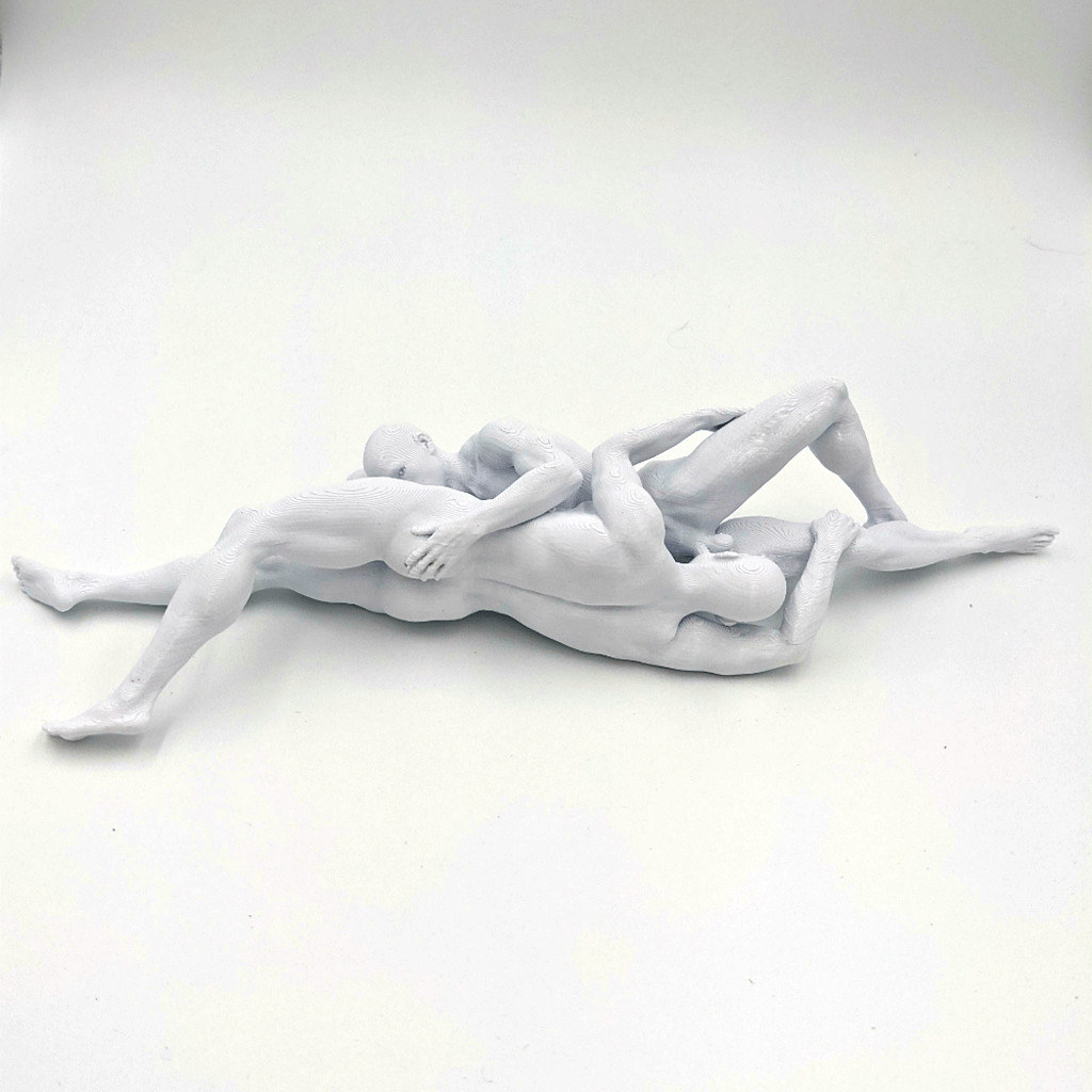 Intertwined Forms Sculpture