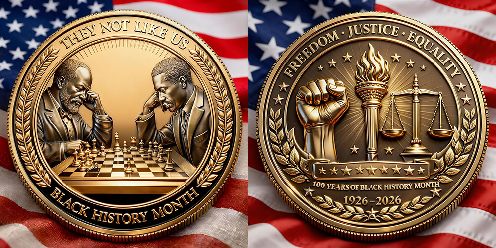 Black History Month – They Not Like Us Commemorative Coin