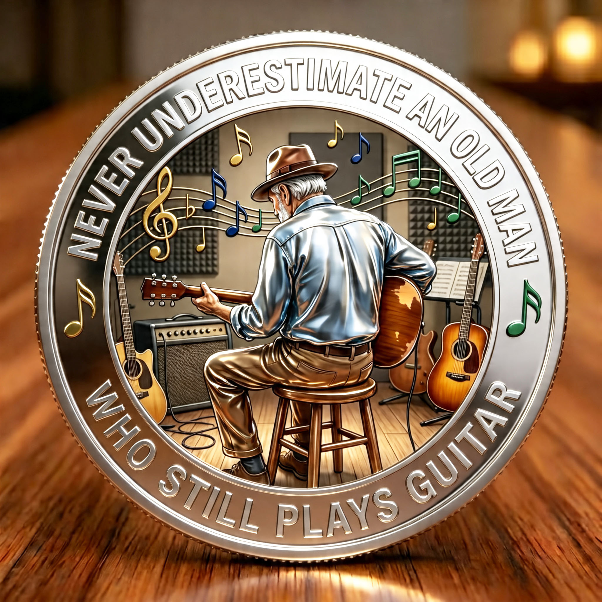 ⚡️Last Day 60% OFF - Never Underestimate An Old Man Coin