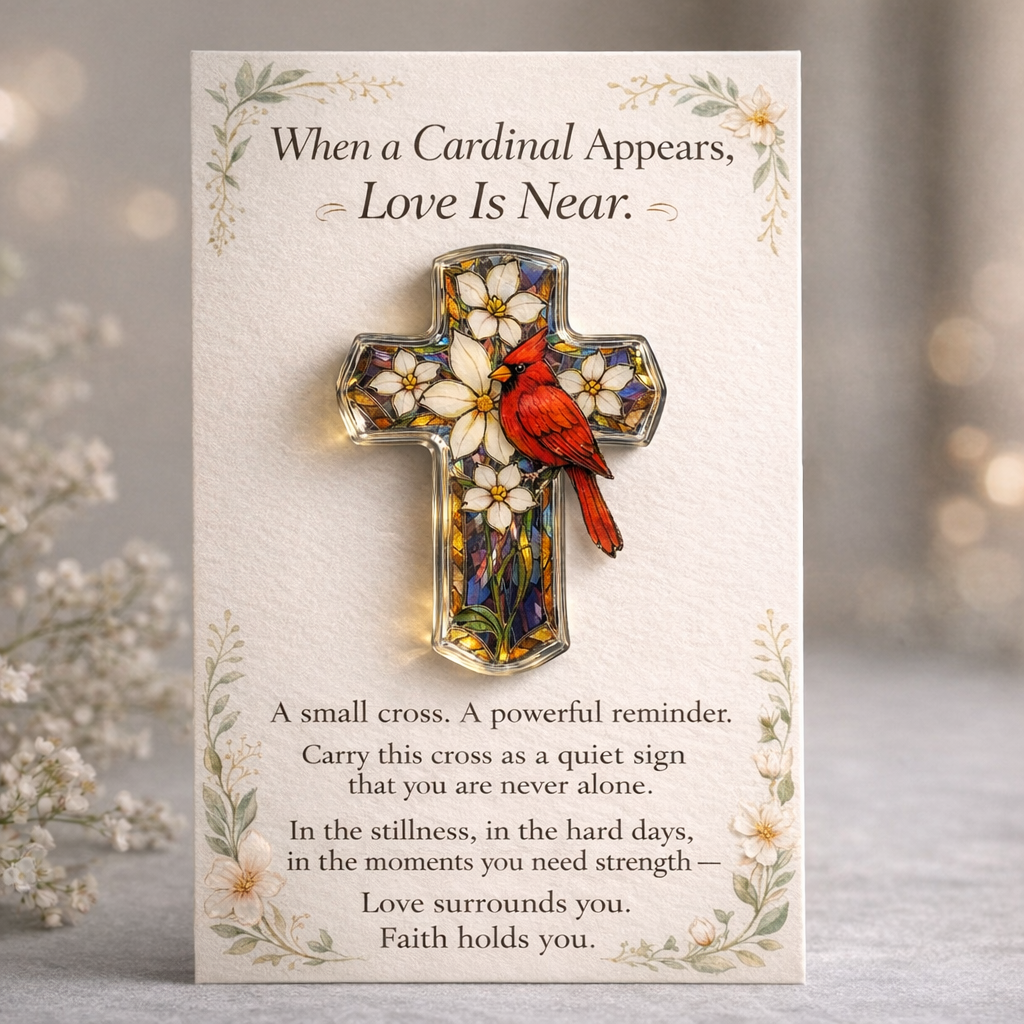 Cardinal Comfort Pocket Cross