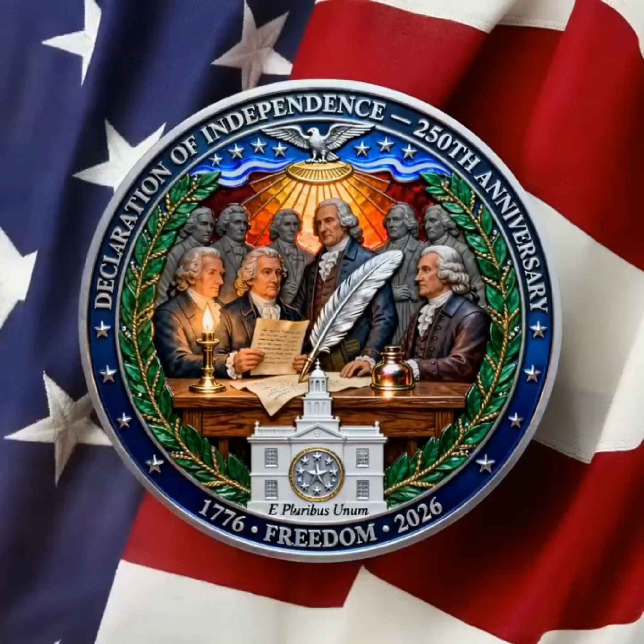 🔥New Year Sale 50% OFF - Declaration of Independence – 250th Anniversary Commemorative Coin
