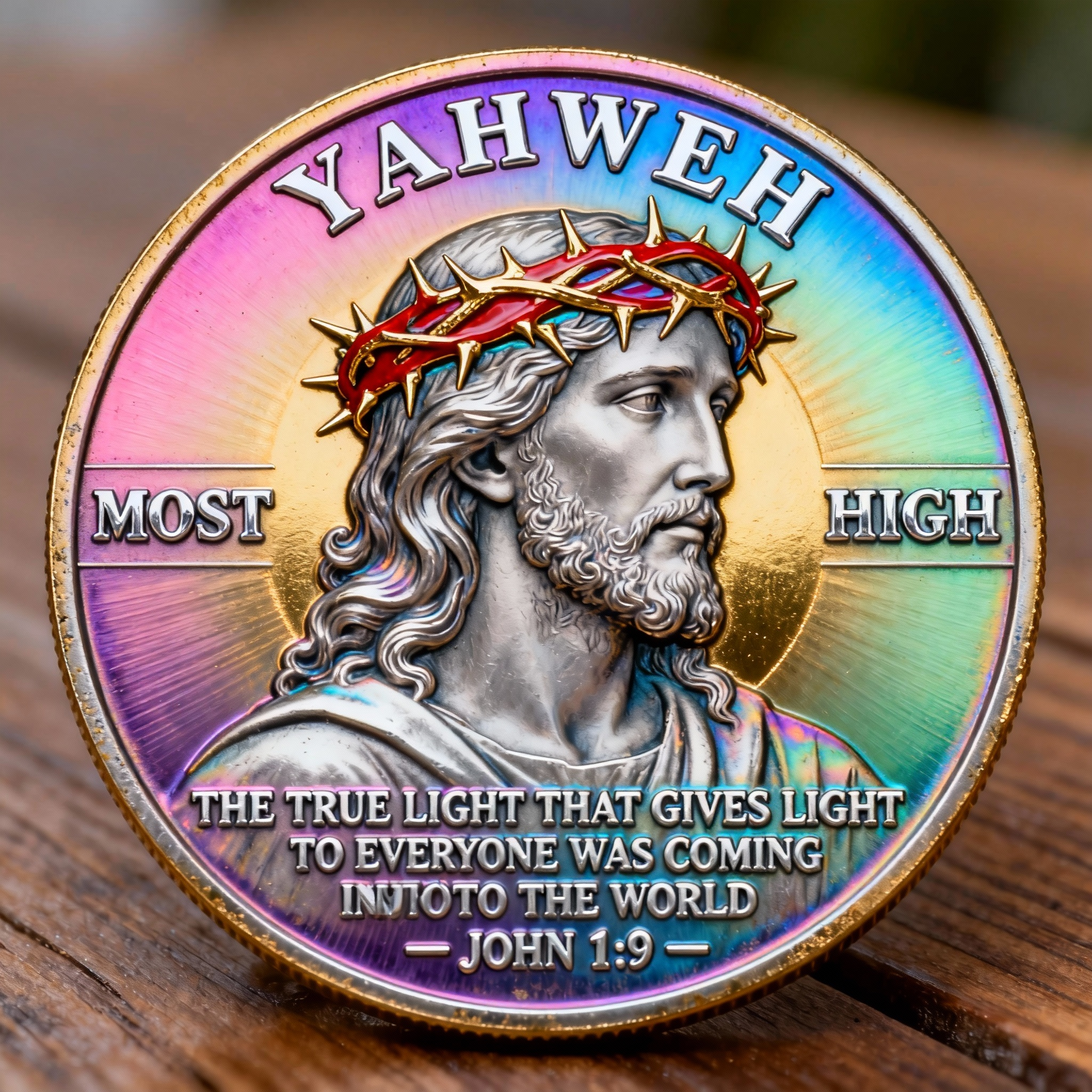 The Living Light” Faith Commemorative Coin