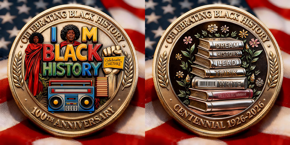 I Am Black History” Centennial Commemorative Coin