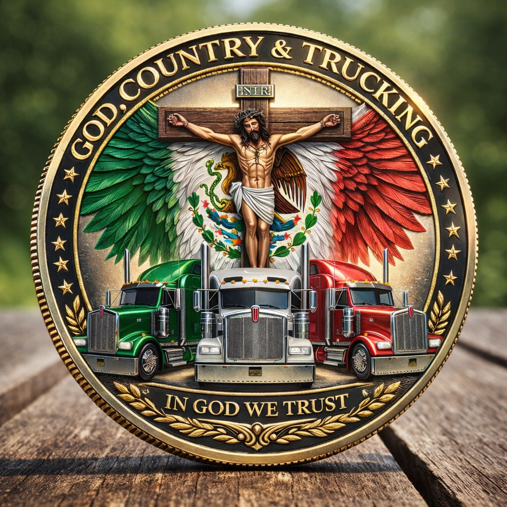 In God We Trust – Trucking Commemorative Coin