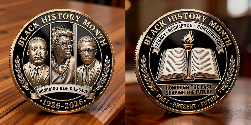 Black History Month Commemorative Coin