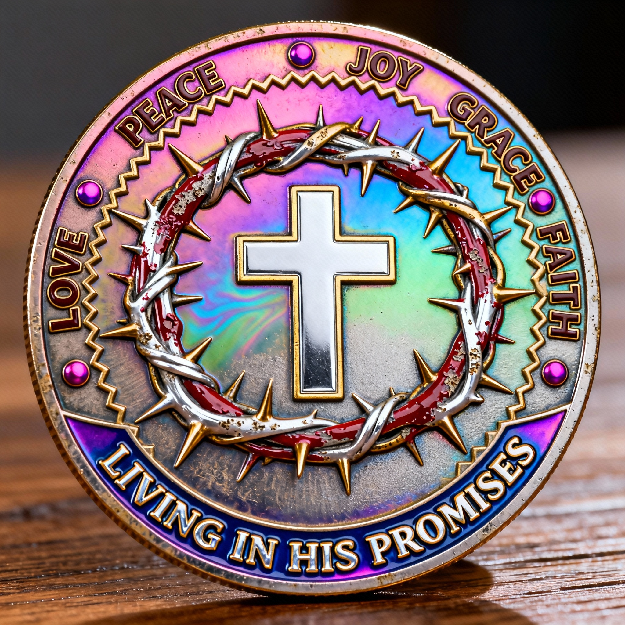 The Living Light” Faith Commemorative Coin