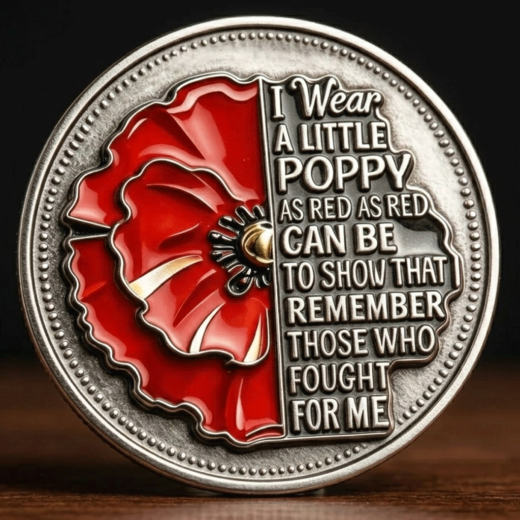 Remembrance Poppy Commemorative Coin